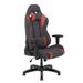 Latitude Run® High Back Ergonomic Mesh Gaming Chair Mesh in Red/Gray | 50 H x 29 W x 27 D in | Wayfair LDER1364 41613858