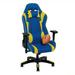 Latitude Run® High Back Ergonomic Mesh Gaming Chair Mesh in Blue/Yellow | 50 H x 29 W x 27 D in | Wayfair B92A58161D6C48928FF5365BEDEEBE06