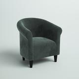 Barrel Chair - Zipcode Design™ Liam 32" W Barrel Chair Metal in Gray | 32 H x 32 W x 27.5 D in | Wayfair 2F0611FEFDC84FEBB2573D64E203E4C1