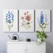 Red Barrel Studio® Petite Botanical I - 3 Piece Wrapped Canvas Painting Print Set on Canvas Canvas, in Brown | 27 H x 54 W x 1 D in | Wayfair