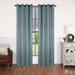 Wade Logan® Vedder Geometric Room Darkening Thermal Curtain Panels Polyester in Green/Blue | 63 H x 52 W in | Wayfair