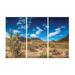 The Holiday Aisle® 3 Piece Desert Cactus Backdrop Banner | 18.5 H x 4.5 W x 1.5 D in | Wayfair 0DB846470E784318A65AEA49B65C861B