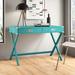 Mercury Row® Whetzel Desk Wood in Green/Brown | 30 H x 42 W x 23.25 D in | Wayfair 675ECCE2518A40A1A04F999BB87F1DB0