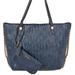 Jessica Simpson Bags | Jessica Simpson Everly Tote | Color: Blue/Gold | Size: Os