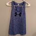 Under Armour Tops | Blue Athletic Tank Top | Color: Blue | Size: Xs