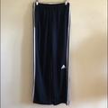 Adidas Pants & Jumpsuits | Adidas Navy Blue Stripped Sweat Pants | Color: Blue/White | Size: S