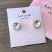Kate Spade Jewelry | New Kate Spade Gumdrop Stud Earrings In Clear/Gold | Color: Gold | Size: Os