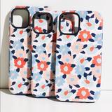 Free People Accessories | Free People Casely Iphone 12 Field Of Flowers Case | Color: Blue/Pink | Size: Os