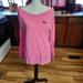 Pink Victoria's Secret Tops | 5/21 Vs Pink Longsleeved Tee | Color: Pink | Size: L