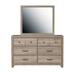 Samuel Lawrence Furniture Kids Six Drawer Dresser in River Birch Brown - Home Meridian S496-410