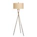 Cory Martin 63.5 In Rusted Silver Metal Floor Lamp - Fangio Lighting W-1538RSIL