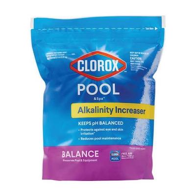 CLOROX 12005CLX Alkalinity Increaser,Granular,5 lb. Size