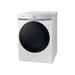 Samsung 7.5 Cubic Feet Cu. Ft. Smart Gas Stackable Dryer w/ Steam Dry in Gray | 38.75 H x 27 W x 31.31 D in | Wayfair DVG50A8600E