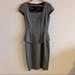 Zara Dresses | Grey Zara Peplum Dress | Color: Gray | Size: M