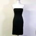 J. Crew Dresses | J.Crew Black Cotton Strapless Dress | Color: Black | Size: 0p