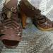 Jessica Simpson Shoes | Jessica Simpson 7 B 37 Brown Sandals Heels Pumps | Color: Brown/Tan | Size: 7