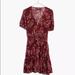 Madewell Dresses | Madewell Floral Dress | Color: Pink/Red | Size: 2