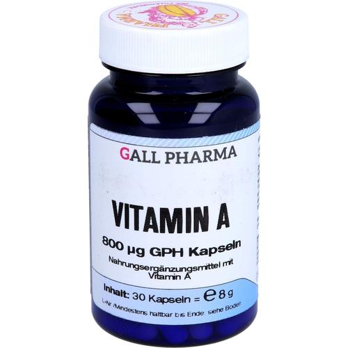 Hecht-Pharma – VITAMIN A 800 μg GPH Kapseln Vitamine