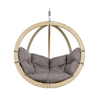 Hängesessel Globo Chair Taupe inkl. Sitzkissen und Spiralfeder - Amazonas Image