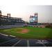 Philadelphia Phillies Unsigned Citizens Bank Park Outfield Baseline View Photograph