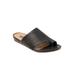 Wide Width Women's Corsica Ii Sandals by SoftWalk in Black (Size 9 1/2 W)