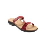 Wide Width Women's Raja Sandals by Trotters in Red (Size 6 1/2 W)