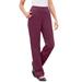 Plus Size Women's Perfect Cotton Back Elastic Jean by Woman Within in Deep Claret (Size 18 W)