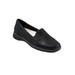 Women's Universal Slip Ons by Trotters in Black Mini Dots (Size 9 1/2 M)