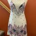 Free People Dresses | Free People Casual Dress | Color: Cream/Purple | Size: S