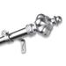 InStyleDesign Revel 1 inch Diameter Adjustable Curtain Rod