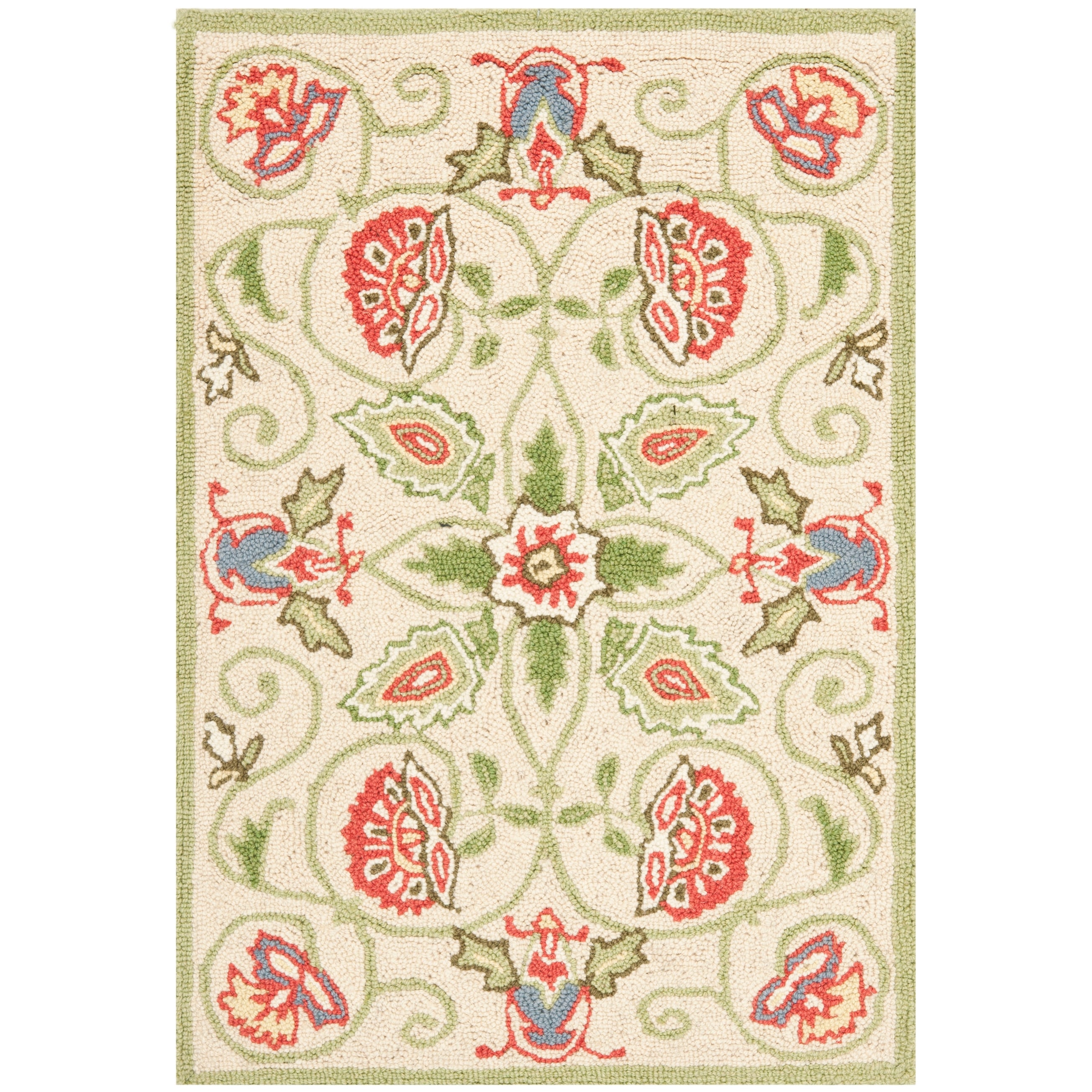 SAFAVIEH Handmade Chelsea Brooklyn French Country Wool Rug