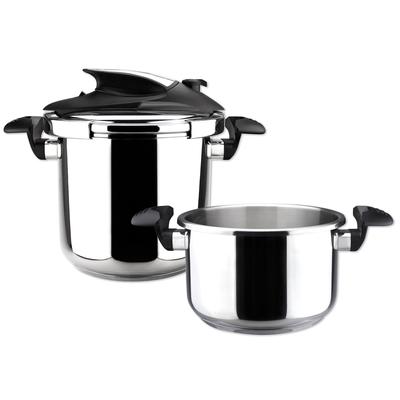 Nova Stainless Steel 4 and 6-quart Super Fast Pressure Cooker Set