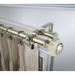 InStyleDesign Allison 1 inch Diameter Adjustable Double Curtain Rod