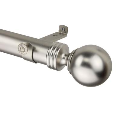 InStyleDesign Sondra 1.5-inch Custom Cut Length Curtain Rod (Up to 16 inches)