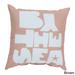 By The Sea Indoor/Outdoor Decorative Throw Pillow