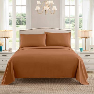 Embroidered 4-piece Bed Sheet Set