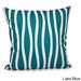 20 x 20-inch Curvy Stripe Decorative Throw Pillow