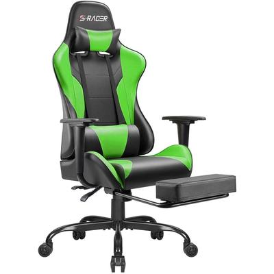 Gaming Chair with Footrest - Ergonomic Desk Chair