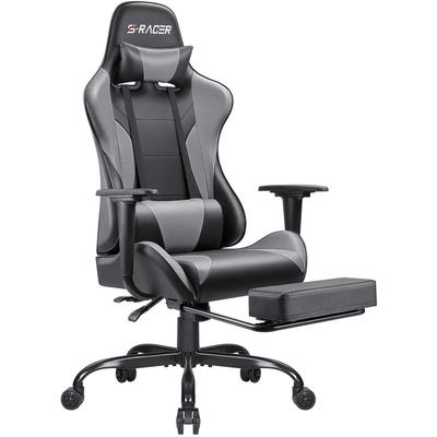 Gaming Chair with Footrest - Ergonomic Desk Chair