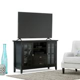 WYNDENHALL Stratford 53-inch Solid Wood TV Media Stand - 53 inch wide