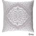 Decorative Fort Collins 20-inch Feather Down or Poly Filled Throw Pillow