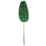 Set of 2 Large Artificial Banana Travelers Palm Leaf Stem Plant Greenery Foliage Spray Branch 57in - 57" L x 13" W x 1" DP