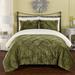 Gracewood Hollow George 3-piece Bed-in-a-Bag Green Comforter Set