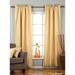 Golden Rod Pocket Matka Raw Silk Curtain / Drape / Panel - Piece