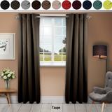 InStyleDesign 52"W x 96"H Premium Heavy Duty Curtain with Grommet (1 Panel) - 52w x 96h - 52w x 96h