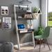 Tali Contemporary 2-Shelf Wall Leaning Desk with Drawer by Furniture of America