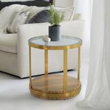 Hattie Contemporary Living Room End Table