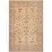 Classic Ziegler Eda Beige Blue Hand-knotted Wool Rug - 9 ft. 1 in. x 11 ft. 3 in.