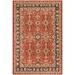 Shabby Chic Ziegler Rosia Rust Blue Hand-knotted Wool Rug - 10 ft. 2 in. x 13 ft. 10 in.