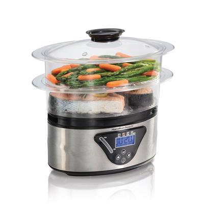 Hamilton Beach 2-Tier 5.5 Cup Digital Food Steamer